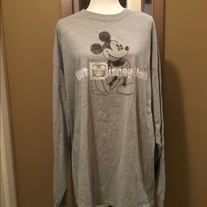 Disney cotton men’s long sleeve